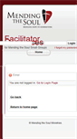 Mobile Screenshot of facilitators.mendingthesoul.org